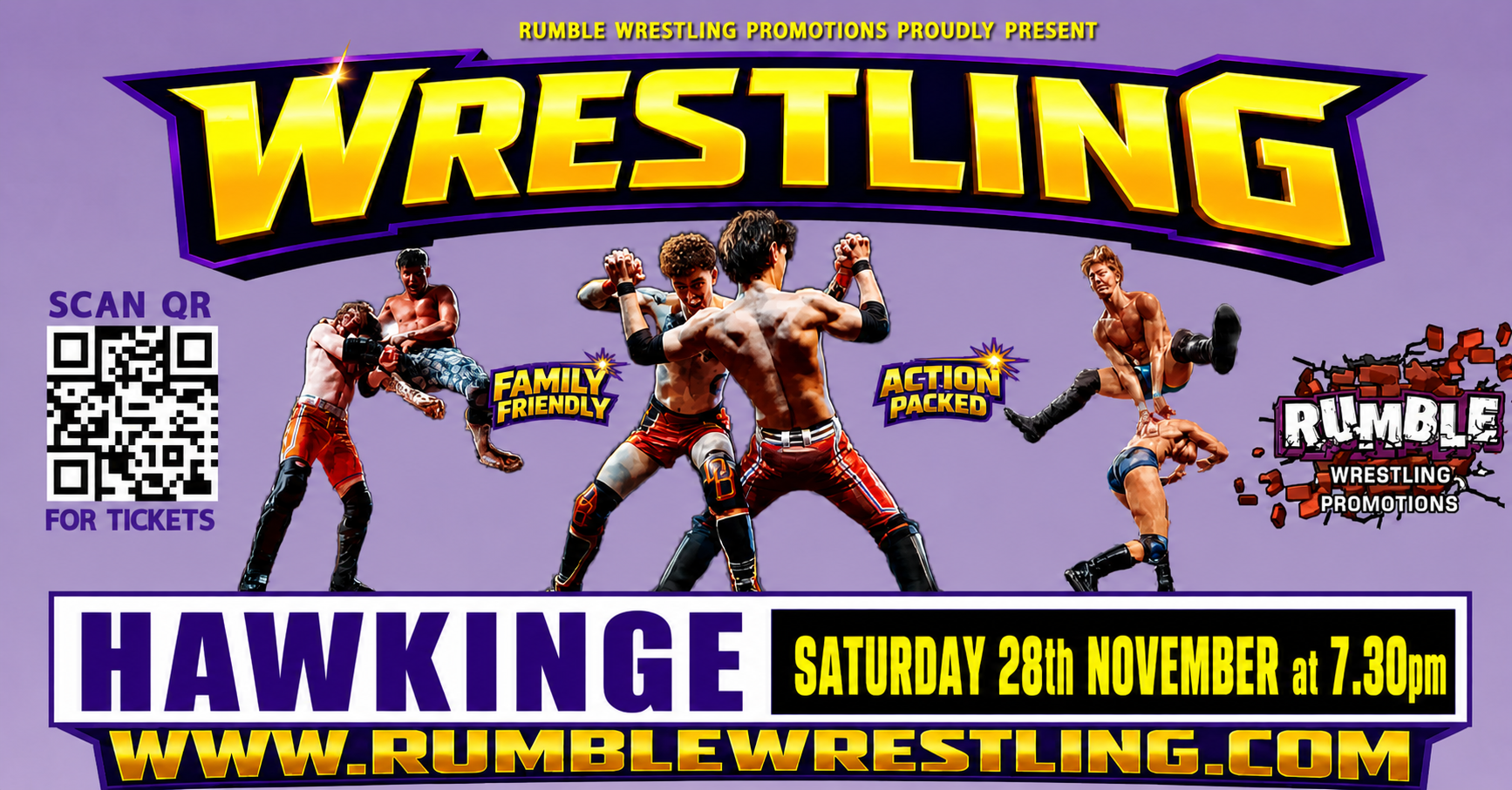 Rumble wrestling comes to Hawkinge